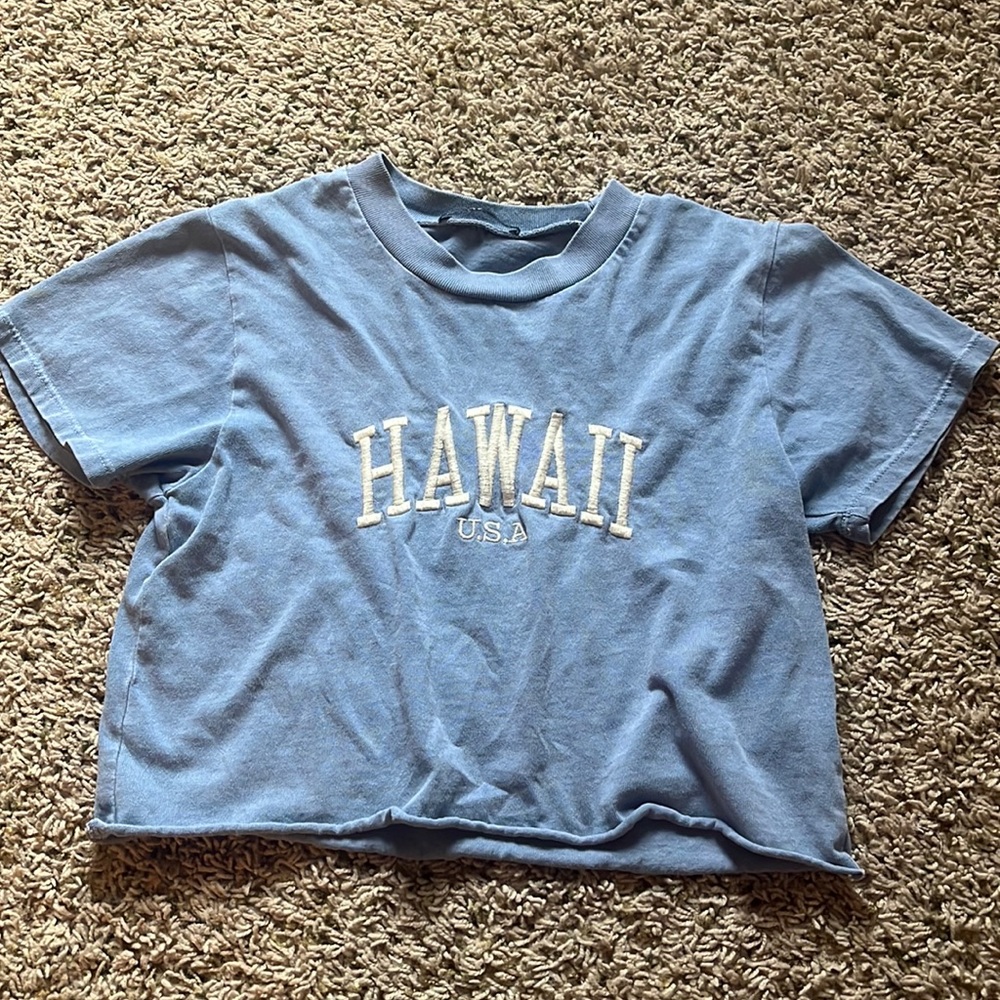 brandy mellville cropped tee